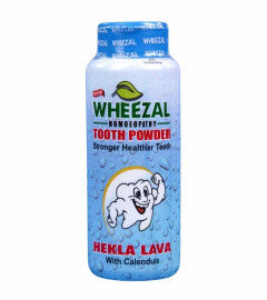 Wheezal Hekla Lava Tooth Powder, 100 gm (PACK OF 3) free shipping