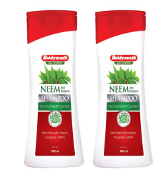 Baidyanath Neem and Nutgrass Shampoo 200 ml (Pack of 2) Fs