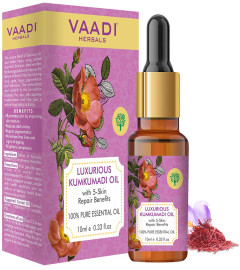 VAADI HERBALS Luxurious Kumkumadi Oil 10 ml (Fs)