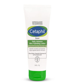 Cetaphil DAM Daily Advance Ultra Hydrating Lotion for Dry, Sensitive Skin| 30 g (pack of 2)