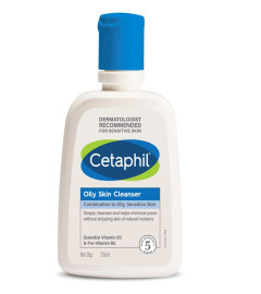 Cetaphil Oily Skin Cleanser , Daily Face Wash for Oily, Acne prone Skin , Gentle Foaming, 125ml (free shipping)
