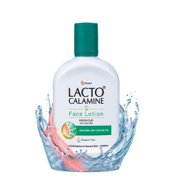 Lacto Calamine Face Lotion for Oil Balance - Combination to Normal Skin - 120 ml (pack of 2)