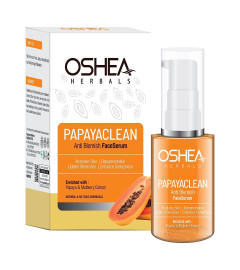OSHEA Herbals Papayaclean Anti Blemishes Serum - 30ml (pack of 2) free shipping