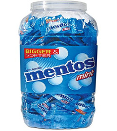 Mentos, Mint Flavour, Chewy Candy Jar, 540 g, 200 pc (free shipping)