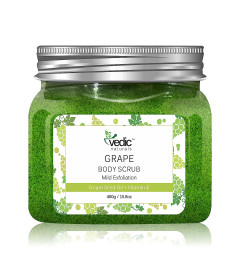 Vedic Naturals Grape Body Scrub