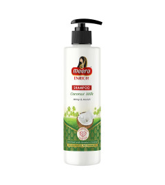 Meera Enrich Shampoo For Strong & Nourish Hair, Enriched With Kerala's Coconut Milk 300 ml