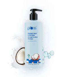 Plum Coconut Milk & Peptides strength & shine shampoo 250 ml (Fs)