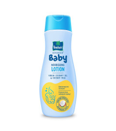 Parachute Advansed Baby Nourishing Lotion for New Born Made with Virgin Coconut Oil & Coconut Milk 200 ml