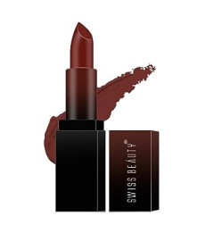 Swiss Beauty Hd Matte Pigmented Smudge Proof Lipstick