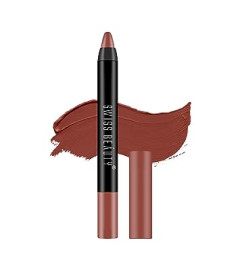 Swiss Beauty Matte Long Lasting Crayon Lipstick| Smudge Proof And Waterproof | For Hydration And Moisturization | Shade- Artist Nude