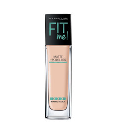 Maybelline New York Fit Me Matte+Poreless Liquid Foundation (With Pump),