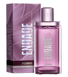 Engage Femme EDP Perfume for Women 90ml, Citrus and Floral, Premium Long Lasting Fragrance, Skin Friendly, Everyday Fragrance