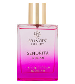 Bella Vita Luxury Senorita Eau De Parfum Perfume for Women with Yuzu, Lotus, Magnolia & Musk |Fresh & Fruity Long Lasting EDP Frgarance Scent
