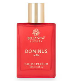Bella Vita Luxury DOMINUS MAN Eau De Parfum Perfume with Agarwood, Sandalwood,Vanilla Cedar|Woody Spicy EDP Long Lasting Fragrance Scent for Men