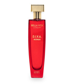Bella Vita Luxury DIVA Eau De Parfum Perfume for Women with Bergamot, Black Currant, Lily, Musk, Floral, Fruity Long Lasting EDP Fragrance Scent