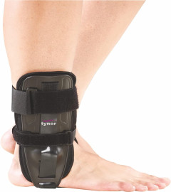 Tynor Ankle Splint, Black, Universal Size
