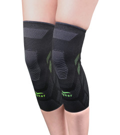 TYNOR Knee Cap Air Pro, Black, Medium