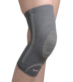 TYNOR Knee Cap with Patellar Ring, Grey, Large Free Shipping