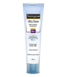 Neutrogena Ultra sheer Sunscreen, SPF 50+, Ultra light, for oily and dry skin, 30ml. (Free Shipping)
