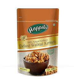 Happilo Deluxe 100% Natural Dried Kashmiri Walnut Kernels	 . (Free Shipping)