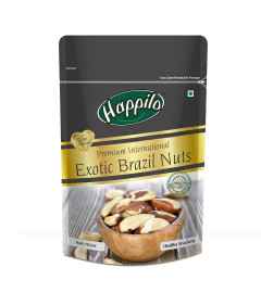 Happilo Premium International Exotic Dried Brazil Nuts 150g Amazon/Brazilian Nut without Shell, Healthy Crunchy Protein Snack . (Free Shipping)