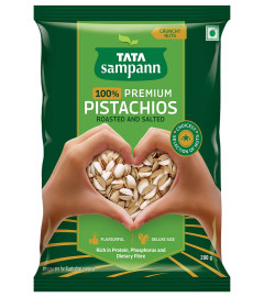Tata Sampann Pistachios Roasted and Salted | Premium Pista | Rich in Protein, Phosphorus, and Dietary Fibre | Premium Nuts & Dry Fruits | 200 g . (Free Shipping)