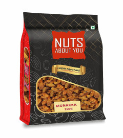 Nuts About You MUNAKKA, 200 g | 100% Natural | Premium | Abjosh | Raisin . (Free Shipping)