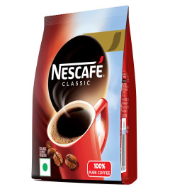 Nescafé Classic Instant Coffee Powder, 200 g Pouch | Instant Coffee Made with Robusta Beans | Roasted Coffee Beans | 100% Pure Coffee. (Free Shipping)