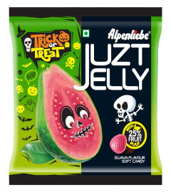 Alpenliebe Juzt Jelly, Guava Flavour, 148 G (40 Units * 3.7 G Each ) .(Free Shipping)