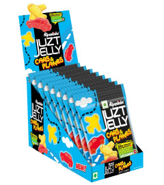 Alpenliebe Juzt Jelly, Assorted Flavour Cars n Planes Pouch Pack,572g-Pack of 8 .(Free Shipping)