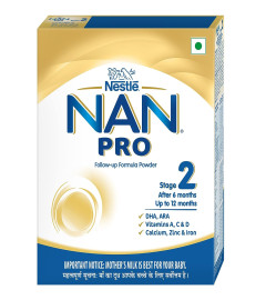 Nestle NAN PRO 2 Follow-up Formula Powder - After 6 months, Stage 2, 400g Bag-In-Box Pack .(Free Shipping)