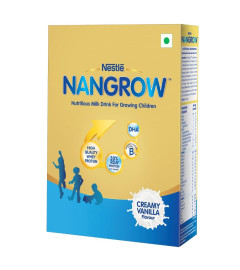 Nestle NANGROW Nutritious Milk Drink for Growing Children (3-6 years), Creamy Vanilla, 400g .(Free Shipping)