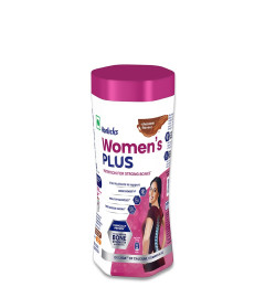 Horlicks Women's Plus Chocolate Jar 400g | Health Drink for Women, No Added Sugar | Improves Bone Strength in 6 months, 100% Daily Calcium, Vitamin D .(Free Shipping)
