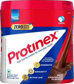 Protinex Health And Nutritional Protein Drink Mix For Adults-(Rich Chocolate Flavor, 400 Gms, Jar) with 25 Vital Nutrients to Support Strength, Immunity & Active Life( Free Shipping)