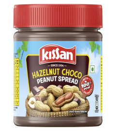 Kissan Hazelnut Choco Peanut Spread | Protein Rich | 30% Dark Chocolate Crème | 350g( Free Shipping)