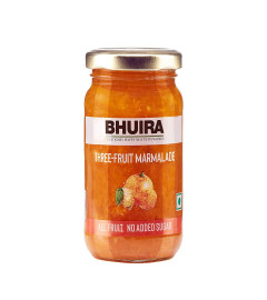 Bhuira|All Natural Jam Three Fruit Marmalade|No Added Sugar|No Added preservatives |No Artifical Color Added( Free Shipping)