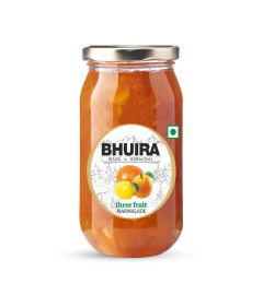 Bhuira|All Natural Jam Three Fruit Marmalade|No Added preservatives|No Artifical Color Added(Free Shipping)