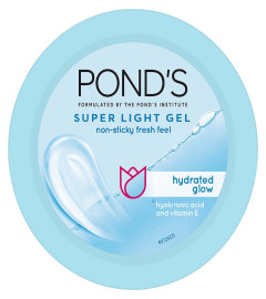 POND'S Super Light Gel Oil Free Face Moisturizer 100g, With Hyaluronic Acid & Vitamin E for Fresh Glowing Skin & 24 hr Hydration ( Free Shipping )