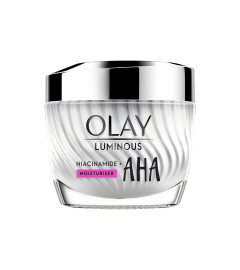 Olay Luminous Niacinamide + AHA Face Cream Moisturizer Reduce Acne Marks Skin Care 50 g ( Free Shipping )