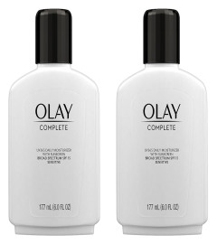 Olay Face Moisturizer Complete Lotion All Day Moisturizer with SPF 15 for Sensitive Skin, 6.0 fl oz (Pack of 2) ( Free Shipping )