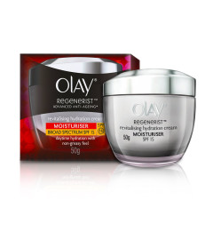 Olay Regenerist Advanced Anti Aging Revitalising Hydration Skin Cream (Moisturizer) SPF 15, 50G ( Free Shipping )