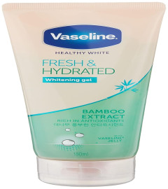 Vaseline Bamboo Extract Fresh and Hydrated Brightening Gel 180ml ( Free Shipping )