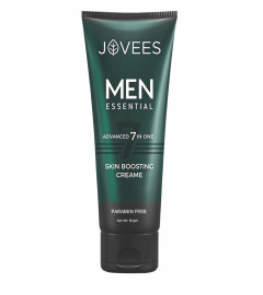 Jovees Herbal Men Advanced 7 in 1 Skin Boosting Creame| Gives Brighter & Even Skin Tone | Non Greasy & Fast Absorbing | Prevents Acne Breakout & Reduces Dark Spot 60Gm ( Free Shipping )