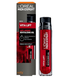 Vita Lift Anti-Wrinkle: L'Oreal Men Expert Vita Lift Anti-Wrinkle Gel Moisturiser, 50 ml ( Free Shipping )