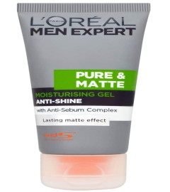 L'Oreal Paris Men Expert Pure & Matte Anti-Shine Hydrating Gel 50Ml ( Free Shipping )