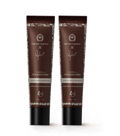 The Man Company Caffeine Face Moisturiser (Buy 1 Get 1 Free) with Coffee Arabica & Shea Butter |Provides Soft,Smooth & Hydrated Skin | Removes Hyperpigmentation | Nourishment - 30gm*2 ( Free Shipping )