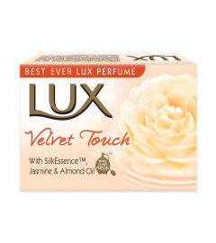 Lux Velvet Touch Soap Bar, Jasmine and Almond Oil, 150g (Pack of 3) ( Free Shipping )