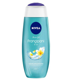 NIVEA Frangipani and oil 125 ml Body Wash| Shower Gel with Frangipani and Care Oil | Pure Glycerin for Instant Soft & Summer Fresh Skin|Microplastic Free |Clean, Healthy & Moisturized Skin ( Free Shipping )