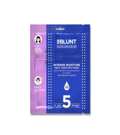 BBLUNT Intense Moisture Heat Hair Spa Mask with Jojoba Oil & Vitamin E for Salon-Like Hair Spa at Home - 70 g (Free Shipping )