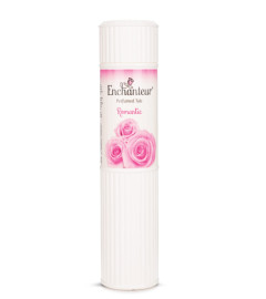 Enchanteur Romantic Perfumed Talcum Powder for Women | Sensual Sweet Smell | Soft and Refreshing | Feel Cherished | Extracted from Exotic Bulgarian Roses Jasmine Extracts| 250g(Free Shippng)